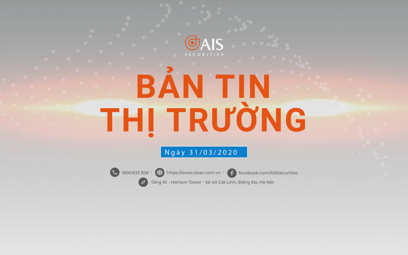 Bản tin thị trường 31/3/2020: Nhà đầu tư lấy lại bình tĩnh, VN-Index kết phiên ở mốc 662.53 điểm